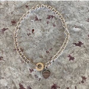 Tiffany & Co. Heart Toggle Necklace